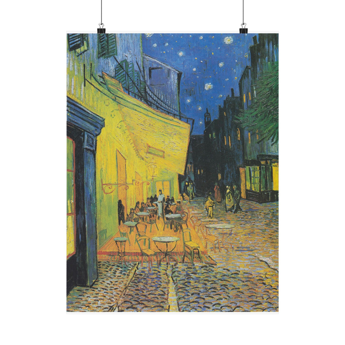 Café Terrace at Night — Vincent van Gogh, 1888 | Fine Art Print
