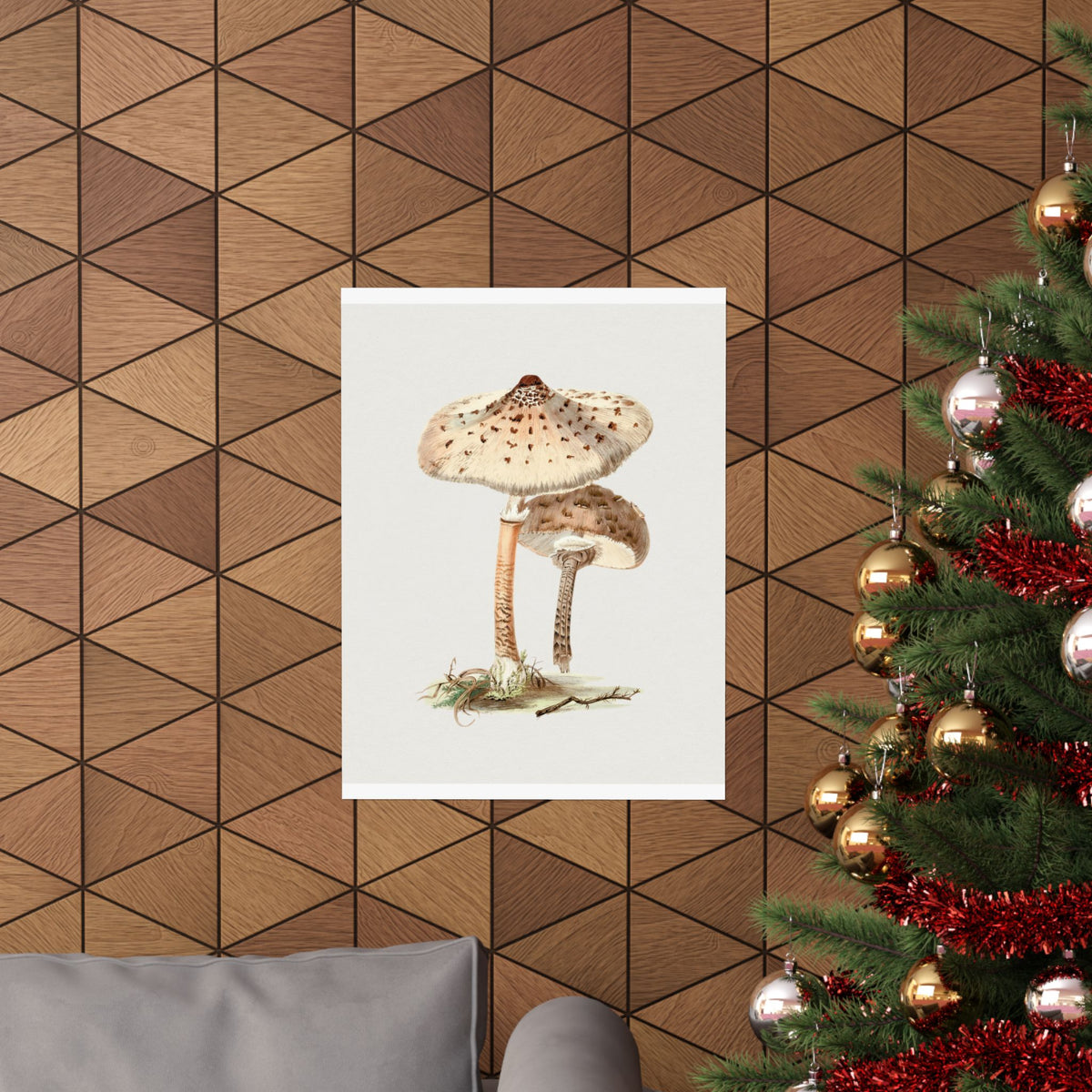 Mushroom Study No. 2 — Antique Mycology Plate | Botanical Art Print