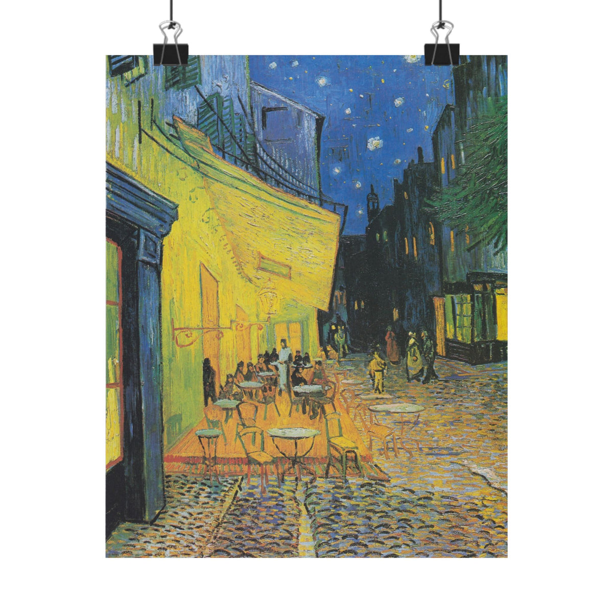 Café Terrace at Night — Vincent van Gogh, 1888 | Fine Art Print