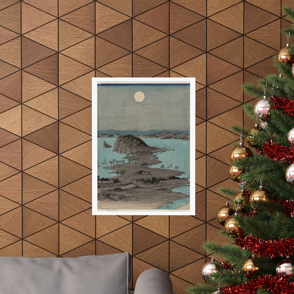 Kanazawa in Moonlight — Hiroshige | Japanese Art Print
