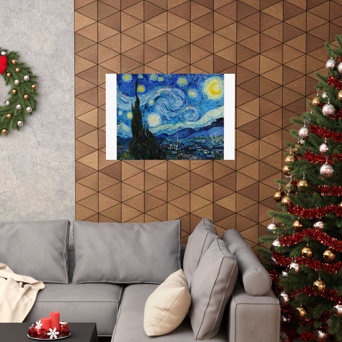 The Starry Night — Vincent van Gogh, 1889 | Fine Art Print