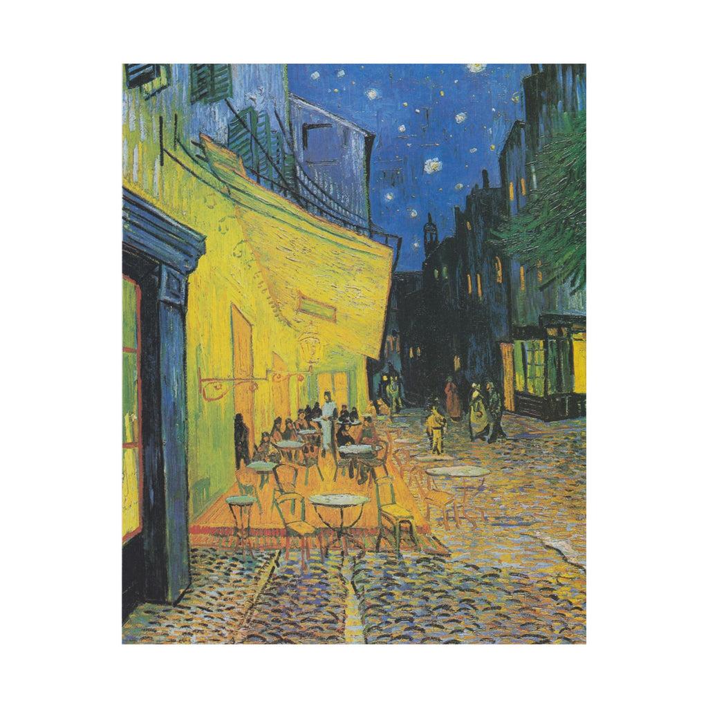 Café Terrace at Night — Vincent van Gogh, 1888 | Fine Art Print