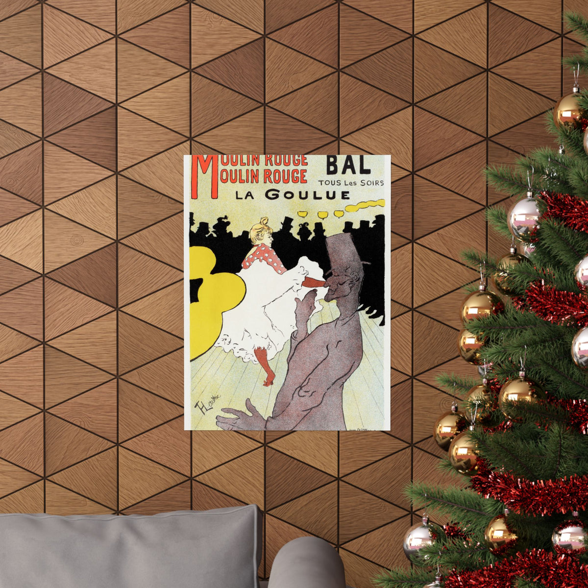 Moulin Rouge: La Goulue — Toulouse-Lautrec, 1891 | Art Nouveau Print