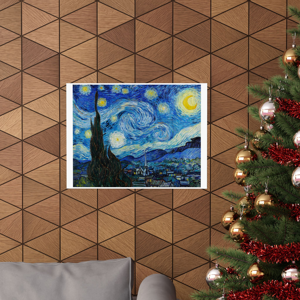 The Starry Night — Vincent van Gogh, 1889 | Fine Art Print