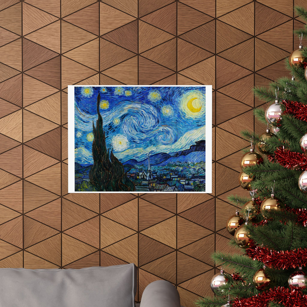 The Starry Night — Vincent van Gogh, 1889 | Fine Art Print