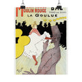 Moulin Rouge: La Goulue — Toulouse-Lautrec, 1891 | Art Nouveau Print
