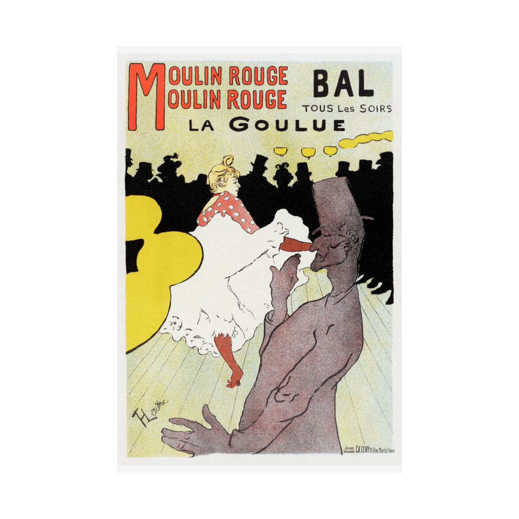 Moulin Rouge: La Goulue — Toulouse-Lautrec, 1891 | Art Nouveau Print