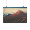 Rainstorm Beneath the Summit — Hokusai | Japanese Art Print