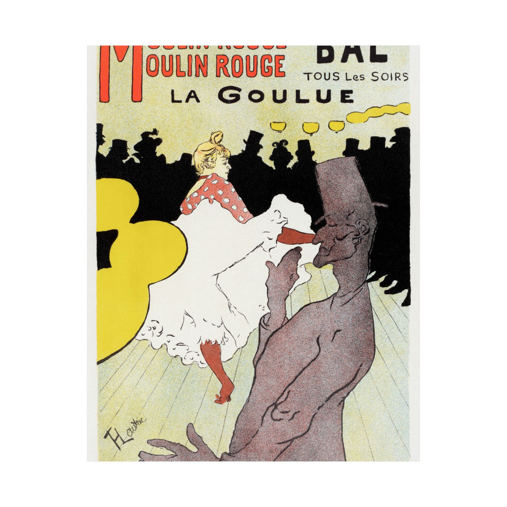Moulin Rouge: La Goulue — Toulouse-Lautrec, 1891 | Art Nouveau Print